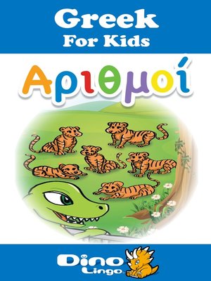 cover image of Greek for kids - Numbers storybook